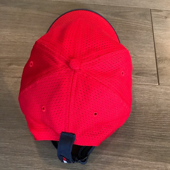 Vintage Tommy Hilfiger Red Strap Back Hat - Picture 6 of 7